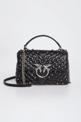 Torebka damska skórzana Love Lady Puff Mini Classic PINKO