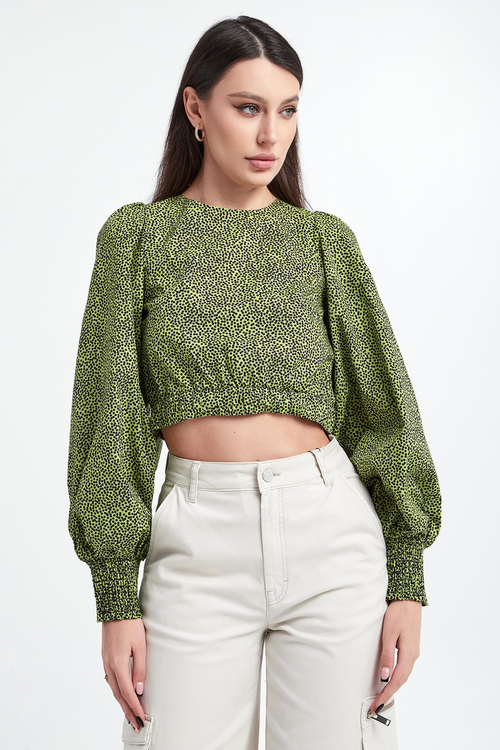 Bluzka damska cropped GESTUZ