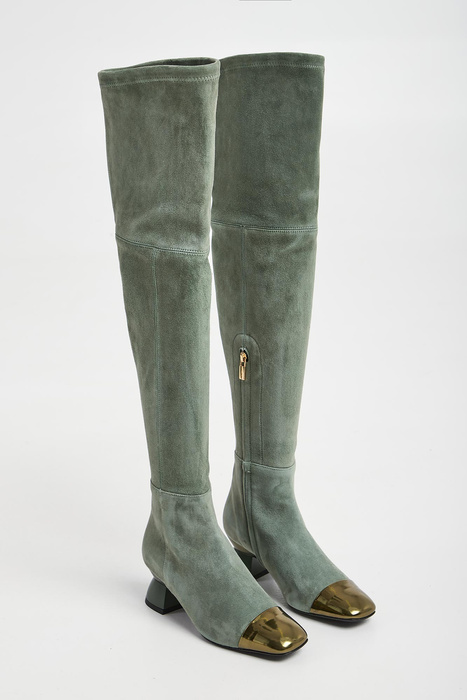 Kozaki maxi skórzane BALDININI