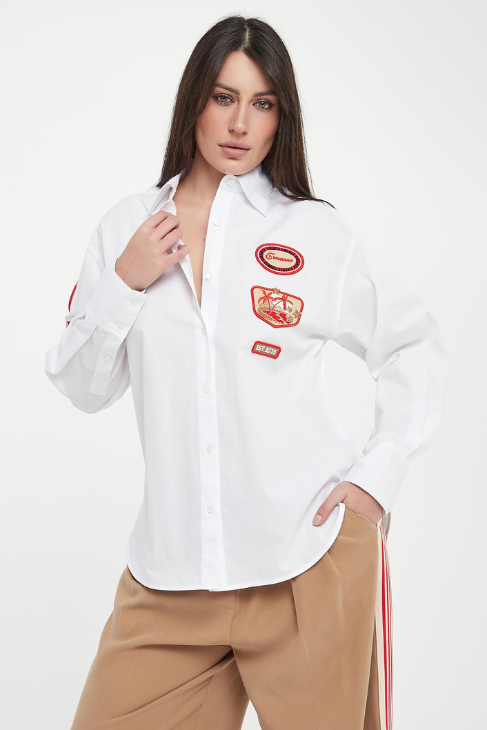 Koszula damska z naszywkami ERMANNO FIRENZE