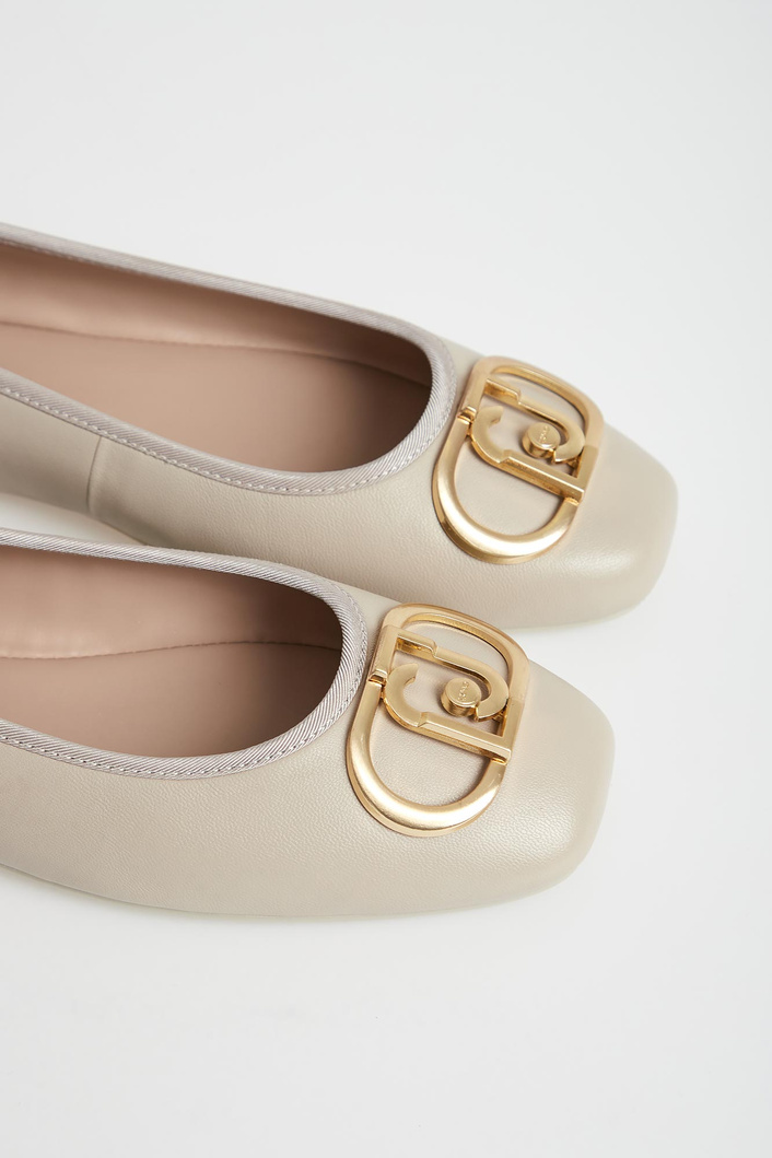 Baleriny skórzane LIU JO