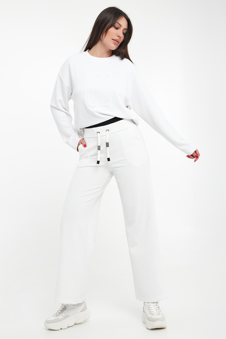 Spodnie damskie z kontrastowym ściągaczem SPORTALM