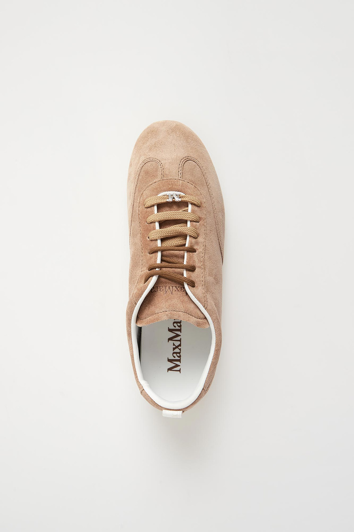 Sneakersy damskie zamszowe Stecca MAX MARA ACCESSORI