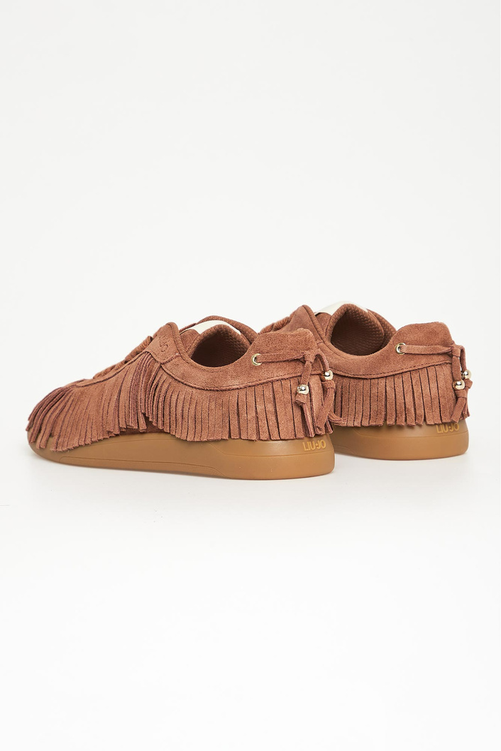 Sneakersy damskie z frędzlami Connor 04 LIU JO