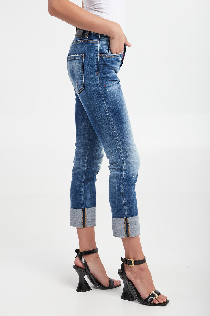 Jeansy damskie Cool Girl Cropped DSQUARED2
