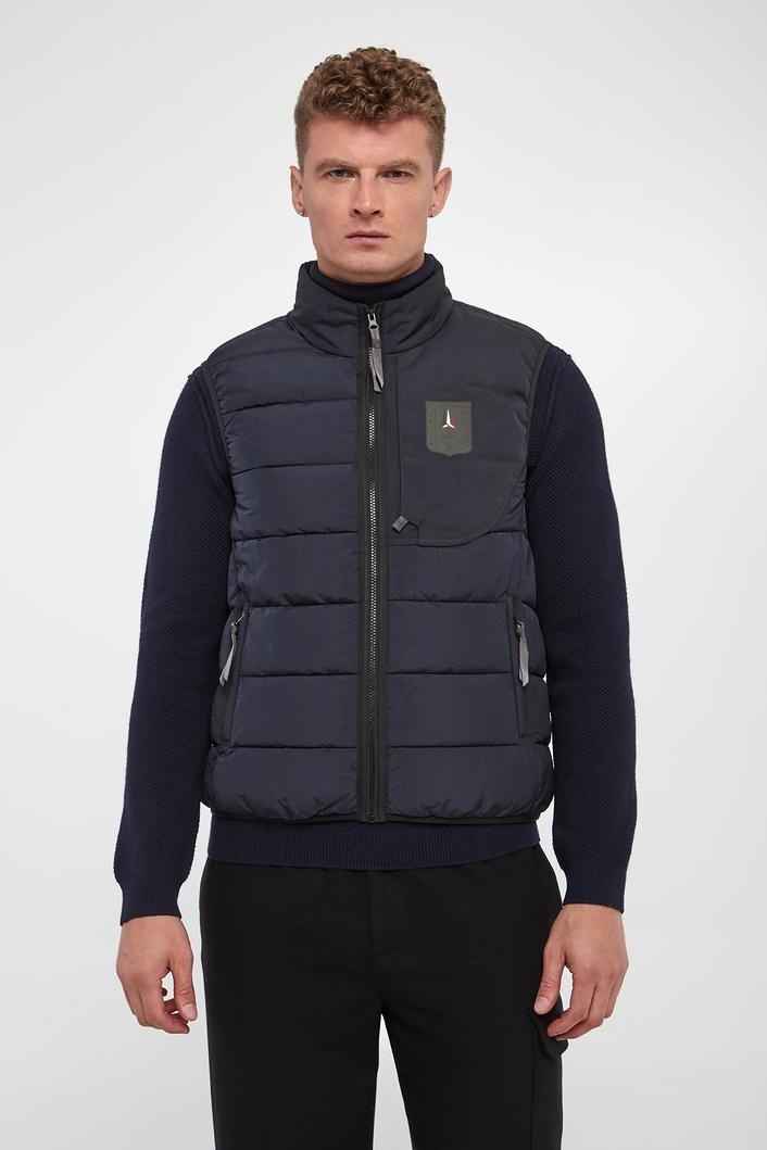 Kamizelka męska pikowana AERONAUTICA MILITARE