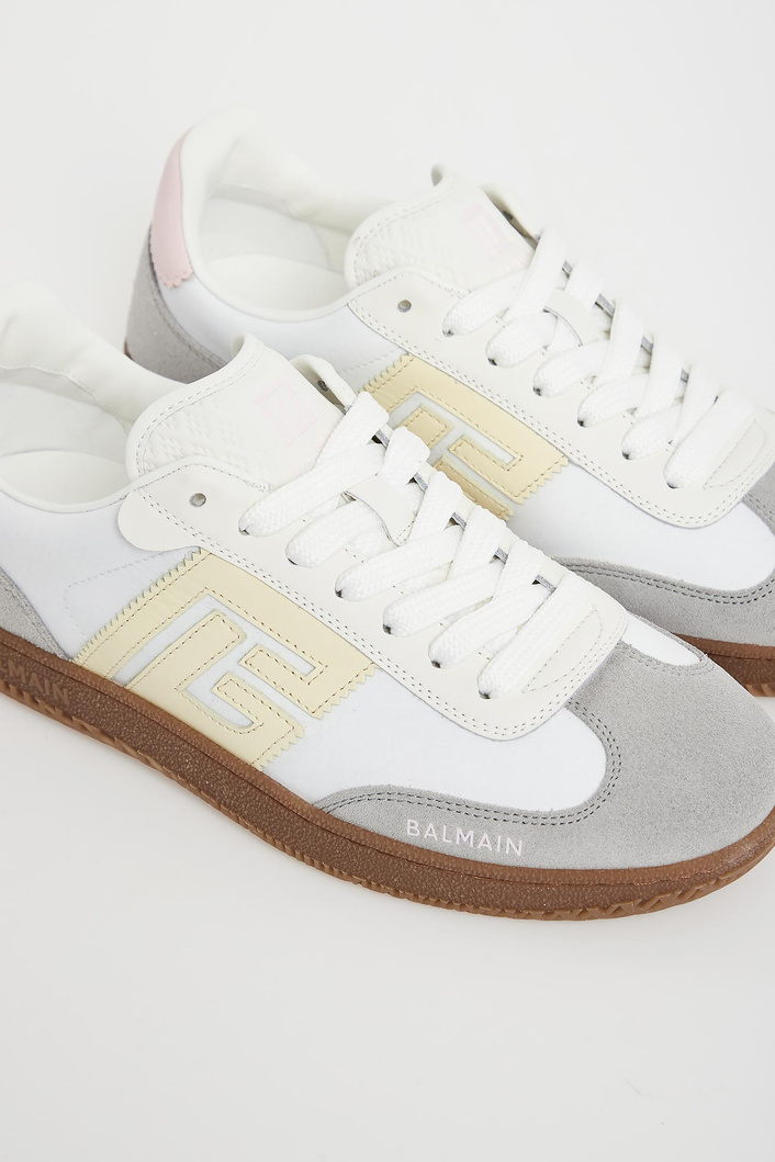 Sneakersy damskie skórzane BALMAIN