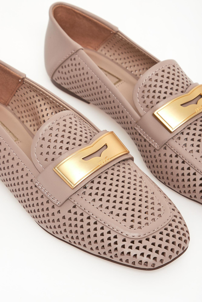 Mokasyny damskie skórzane LIU JO