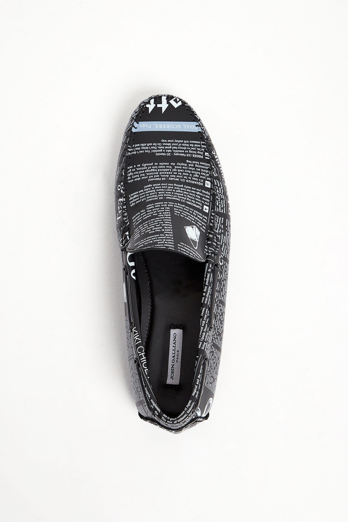 Mokasyny męskie skórzane JOHN GALLIANO