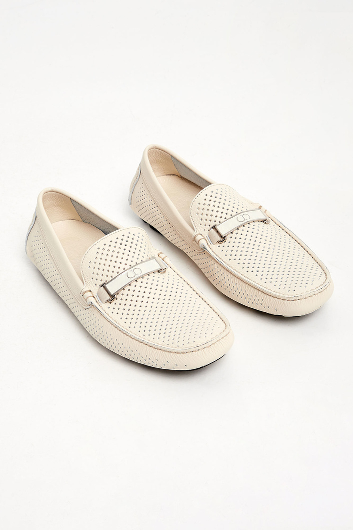 Mokasyny męskie skórzane CESARE CASADEI