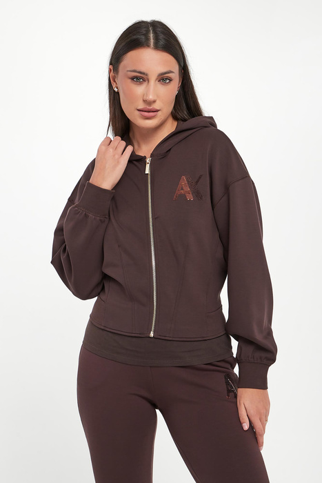 Bluza damska z logo ARMANI EXCHANGE