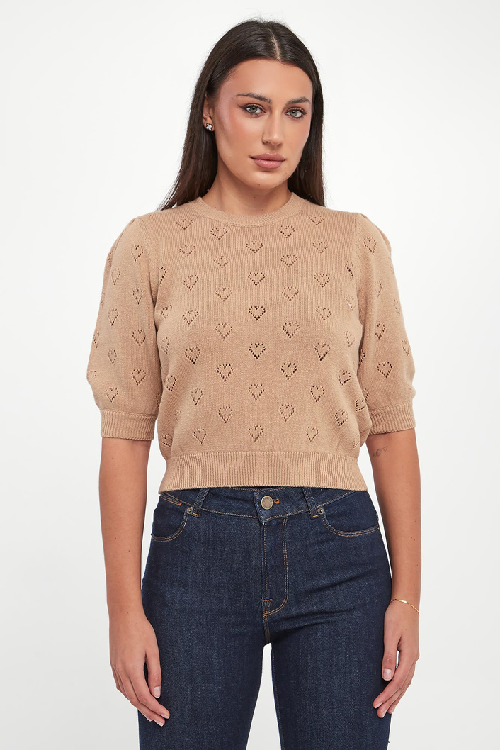 Sweter damski z dodatkiem kaszmiru TWINSET