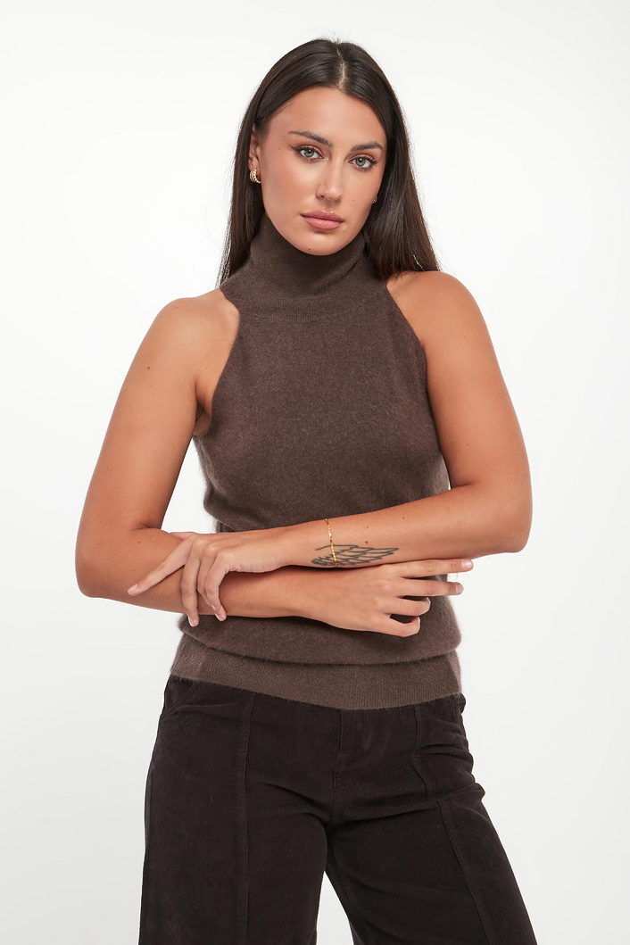 Sweter damski bez rękawów Panfilo MM
