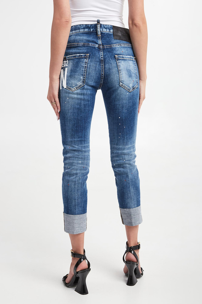 Jeansy damskie Cool Girl Cropped DSQUARED2