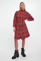 Sukienka koszulowa w kratkę Danny JOOP! JEANS