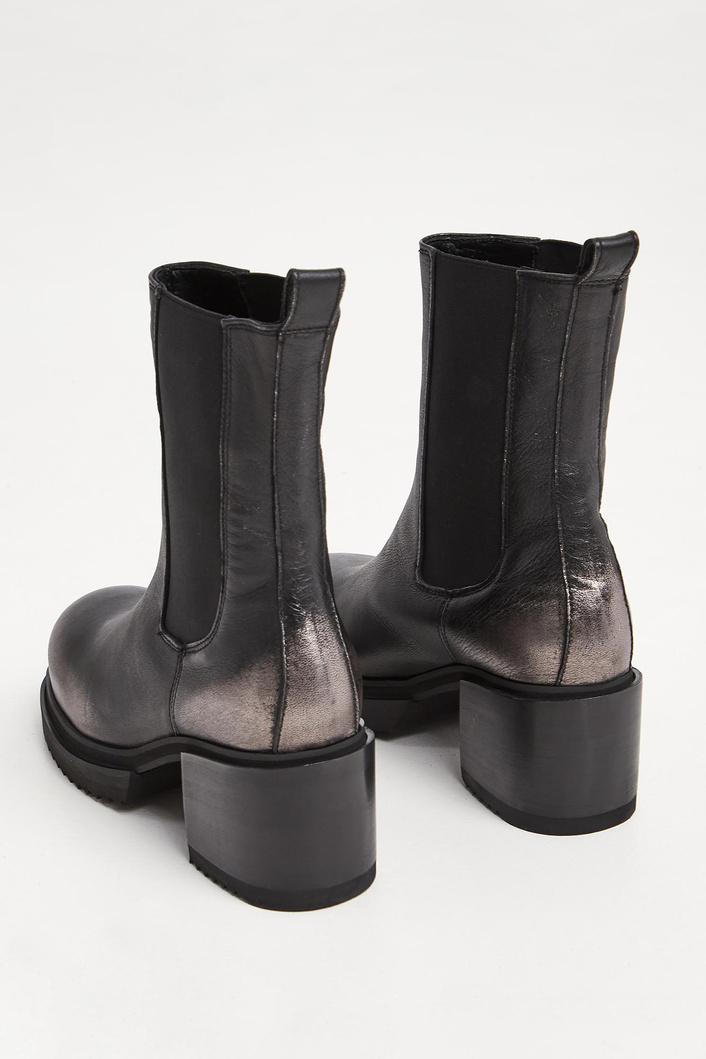 Botki damskie skórzane PINKO