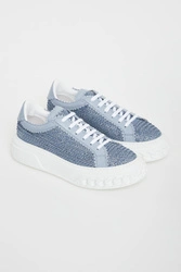 Sneakersy damskie plecione CASADEI