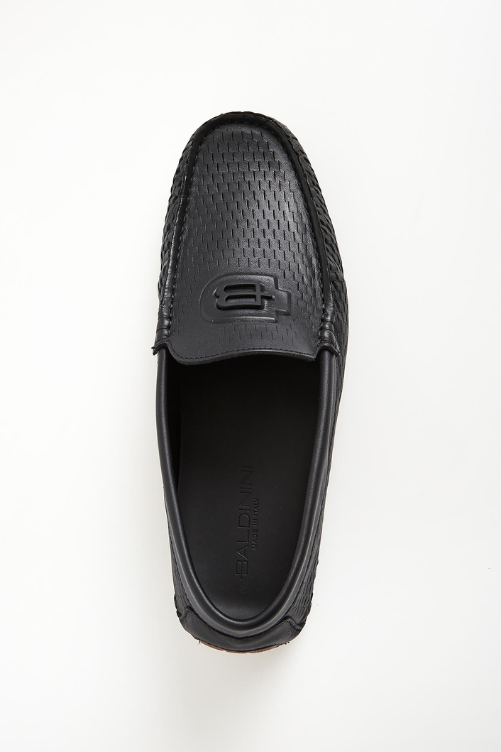 Loafersy męskie skórzane BALDININI