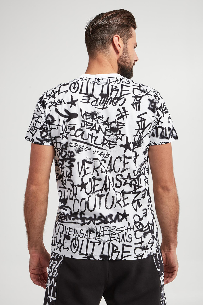T-shirt męski z logo VERSACE JEANS COUTURE