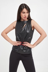 Top damski z ekoskóry SPORTALM