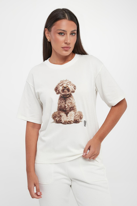 T-shirt damski z nadrukiem SPORTALM