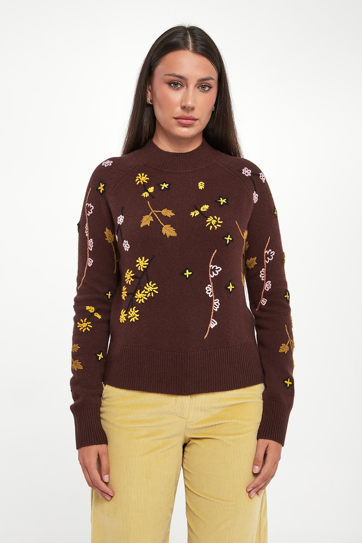 Sweter damski z wełny dziewiczej Rafia WEEKEND MAX MARA