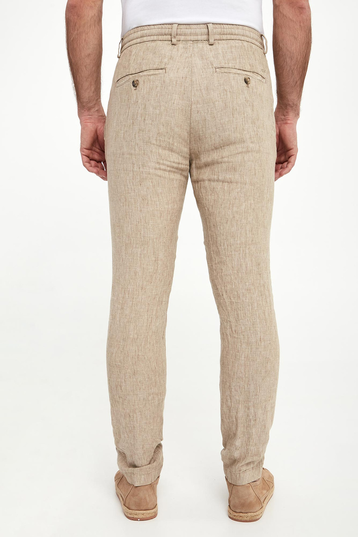 Spodnie męskie lniane PAUL&SHARK