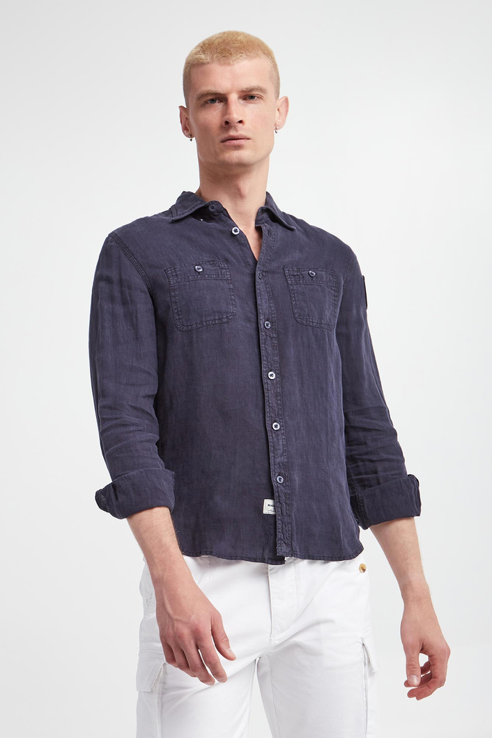 Koszula męska lniana BLAUER
