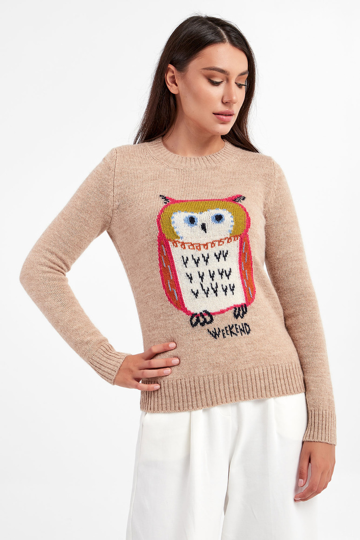 Sweter z wełną alpaka Gallo WEEKEND MAX MARA