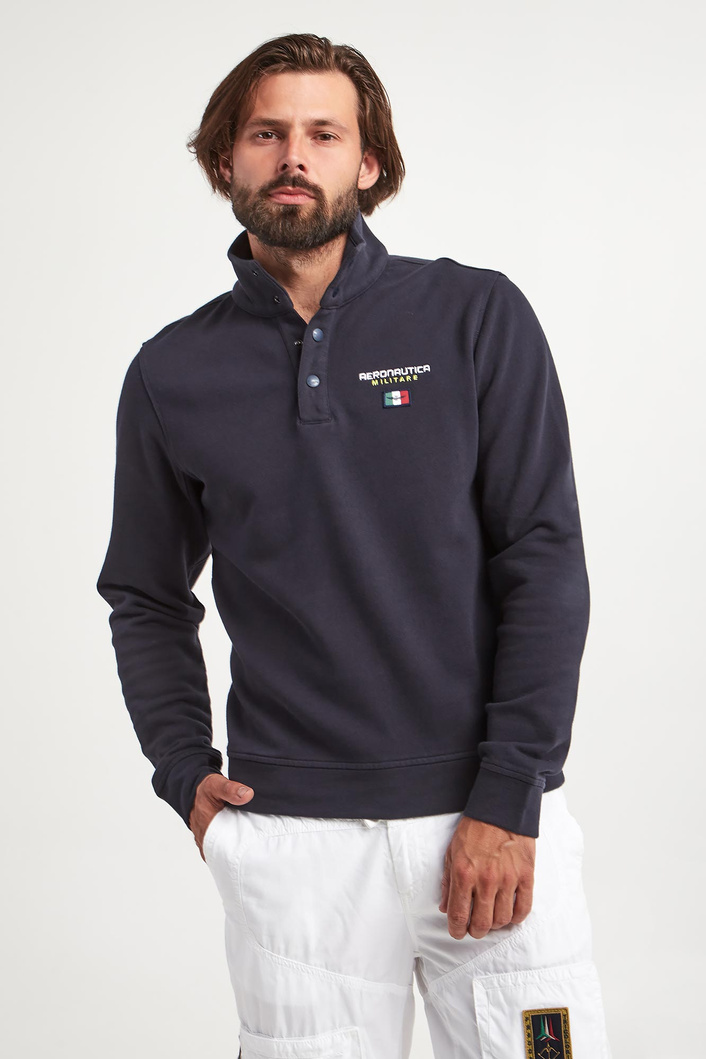 Bluza męska ze stójką AERONAUTICA MILITARE
