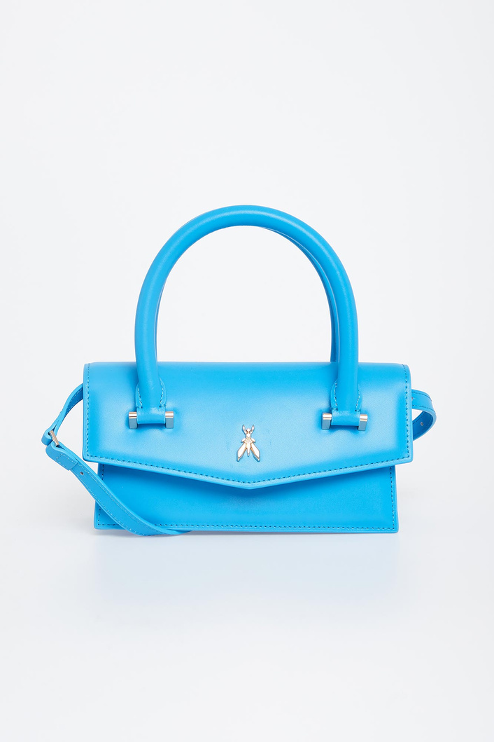 Torebka listonoszka skórzana PATRIZIA PEPE