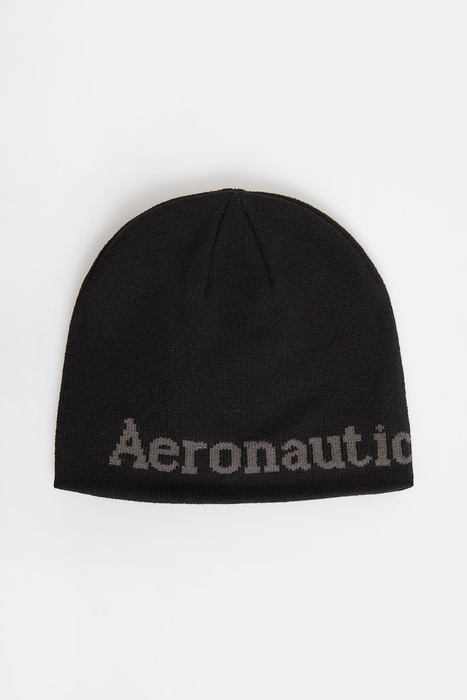Czapka męska z logo AERONAUTICA MILITARE