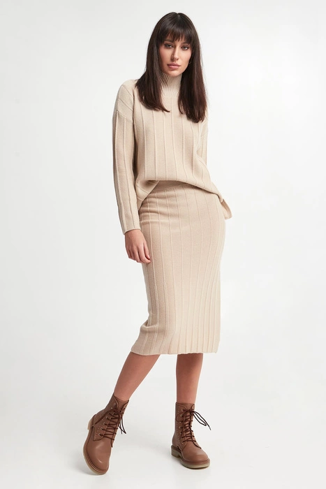 Spódnica wełniana Melk MAX MARA LEISURE