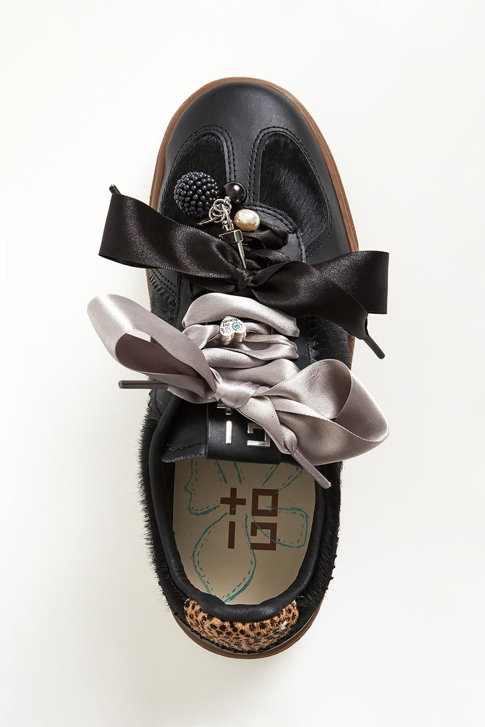 Sneakersy damskie skórzane GIO+