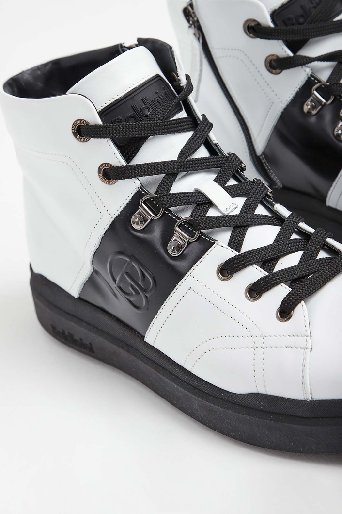 Sneakersy męskie skórzane BALDININI