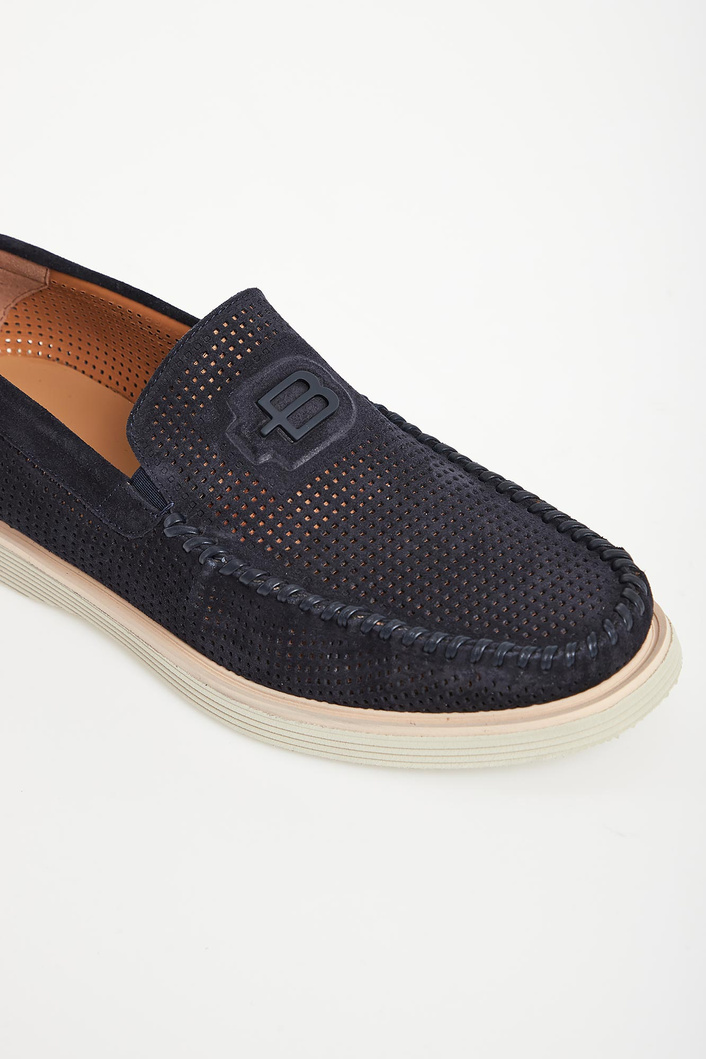 Loafersy męskie skórzane BALDININI