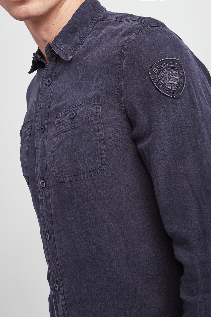 Koszula męska lniana BLAUER