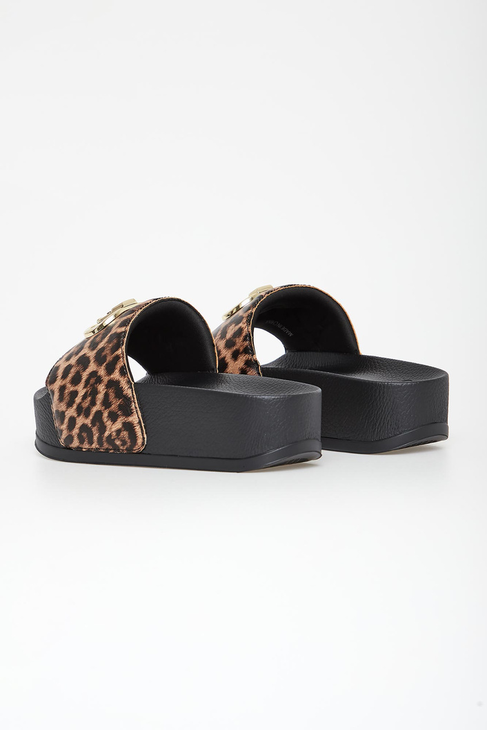 Klapki damskie ze zwierzęcym wzorem LIU JO