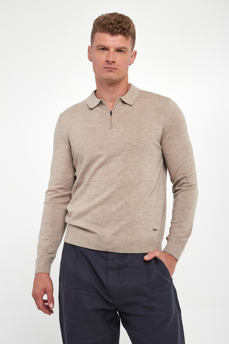 Sweter męski z wełny dziewiczej Dondor JOOP!