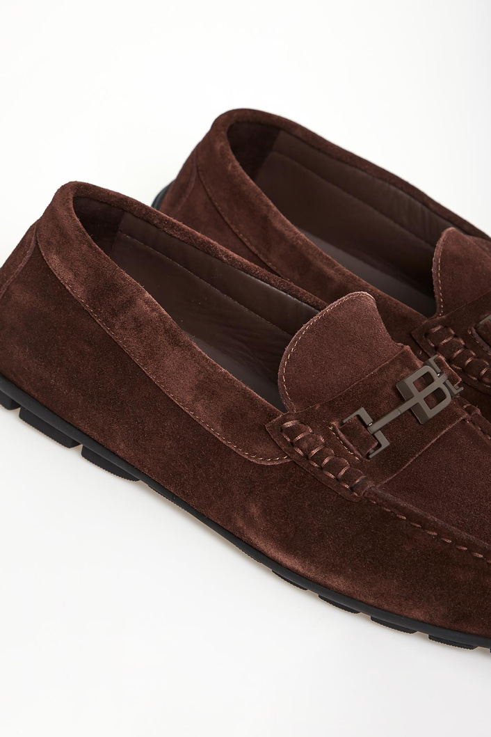 Loafersy męskie skórzane BALDININI