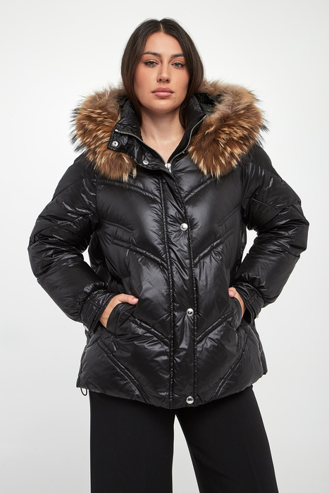 Kurtka damska z futerkiem ERMANNO FRIENZE