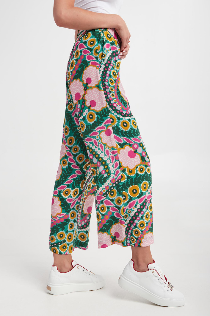 Spodnie damskie jedwabne Karman WEEKEND MAX MARA