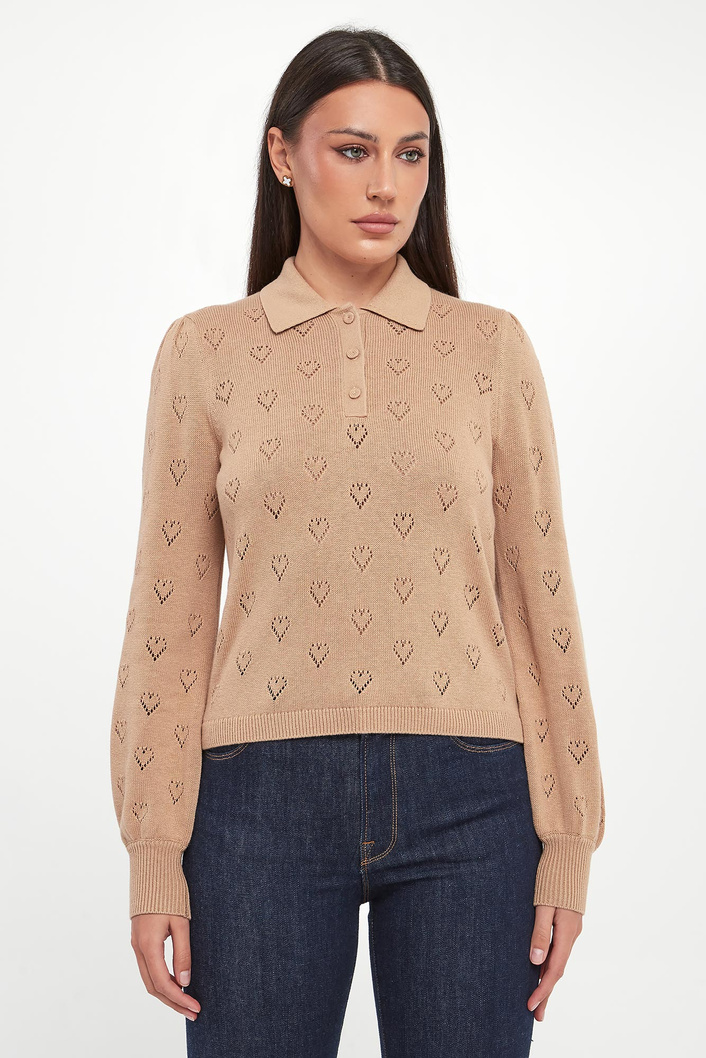 Sweter damski z dodatkiem kaszmiru TWINSET