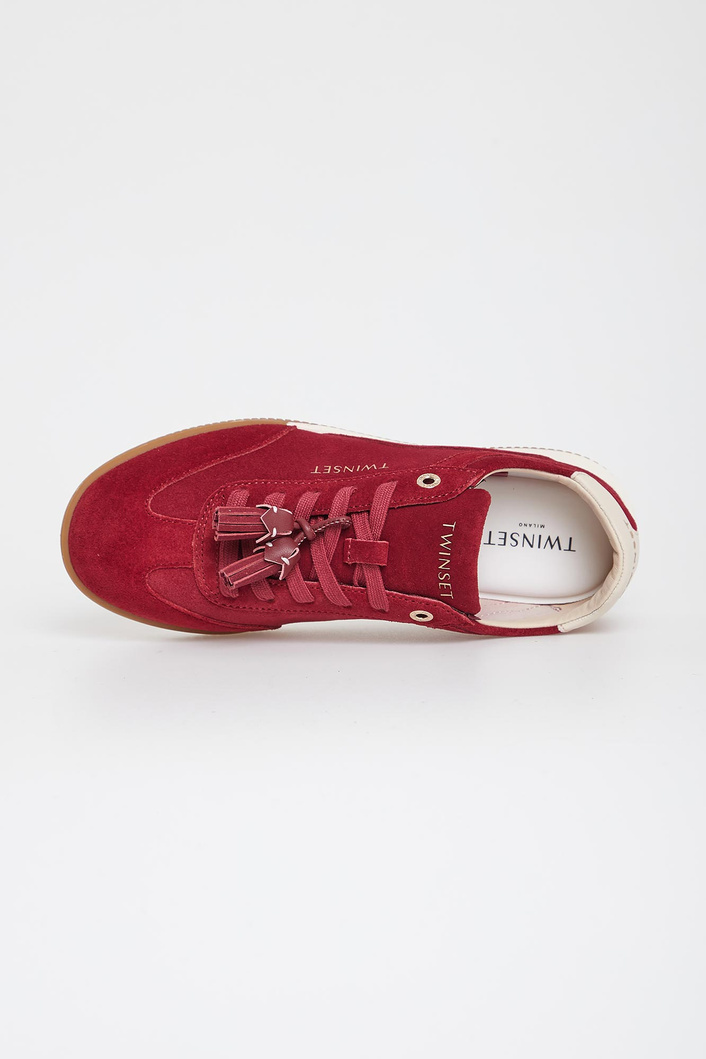 Sneakersy damskie zamszowe TWINSET