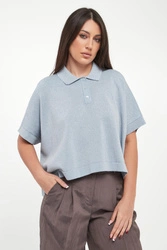 Sweter damski lureksowy PESERICO