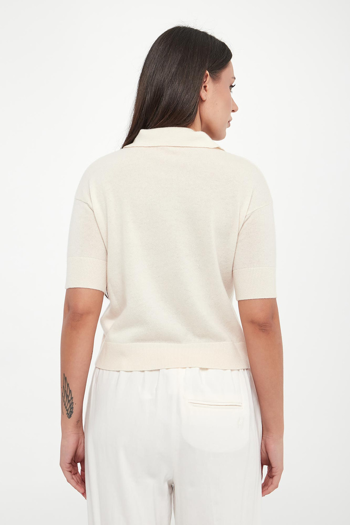 Sweter damski z kaszmirem Feltro MARELLA MONOCHROME