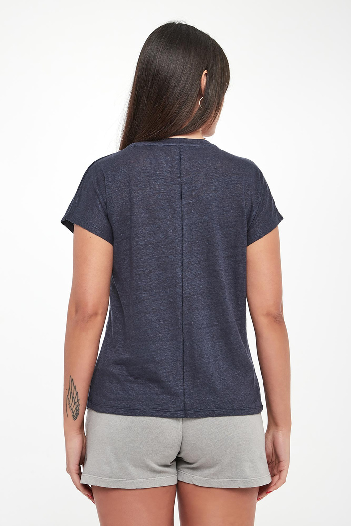 T-shirt damski lniany Arendal ECOALF