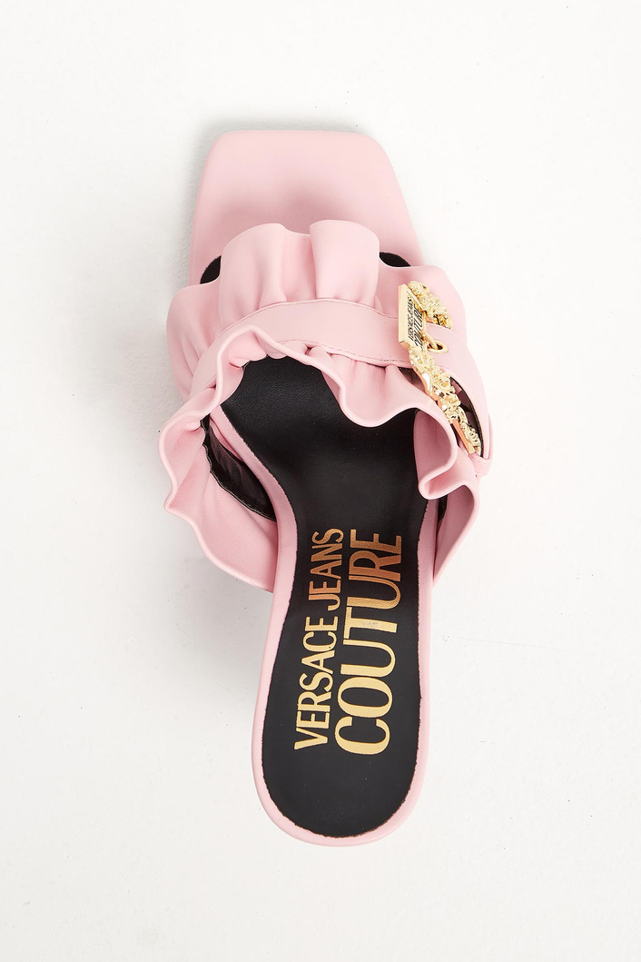 Klapki na szpilce VERSACE JEANS COUTURE