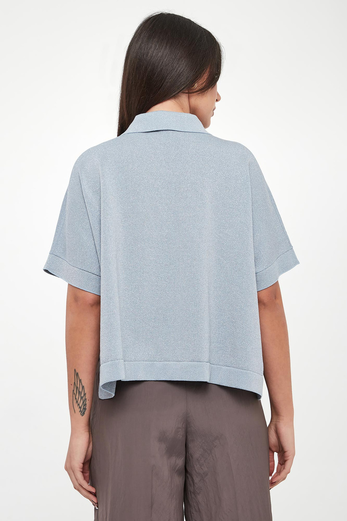 Sweter damski lureksowy PESERICO