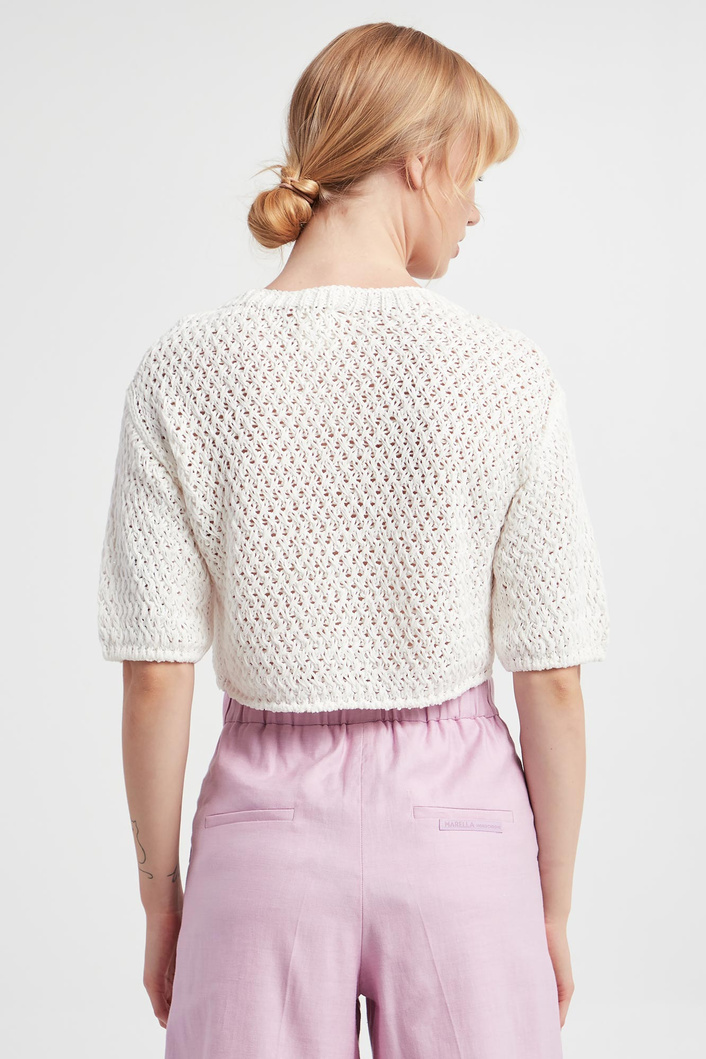 Sweter damski ażurowy Celebre MARELLA MONOCHROME